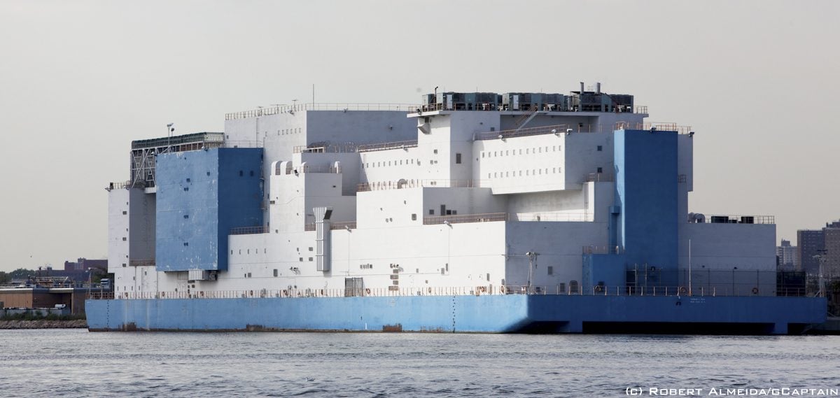 NYC's Prison Barge - The Most Depressing Barge in the World?