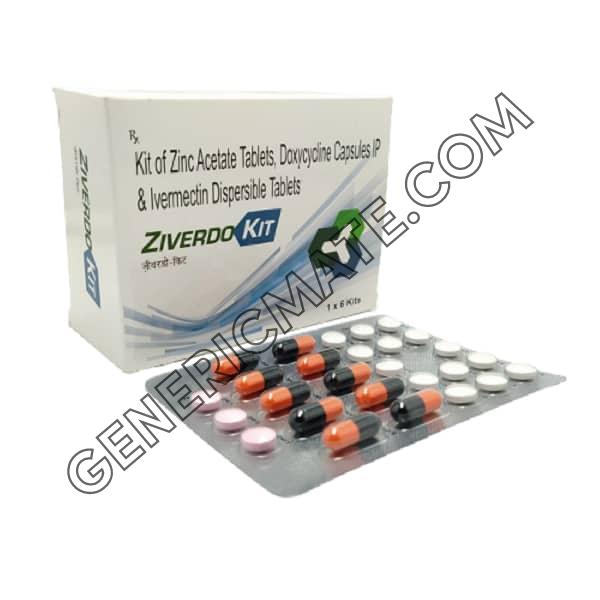 Buy Ziverdo Kit Online | Covid Medicines Zinc Acetate | Generic Mate