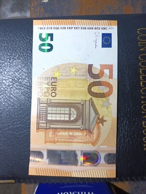 50 Euro Banknote Unirculated  2017 Legal Tender  | eBay