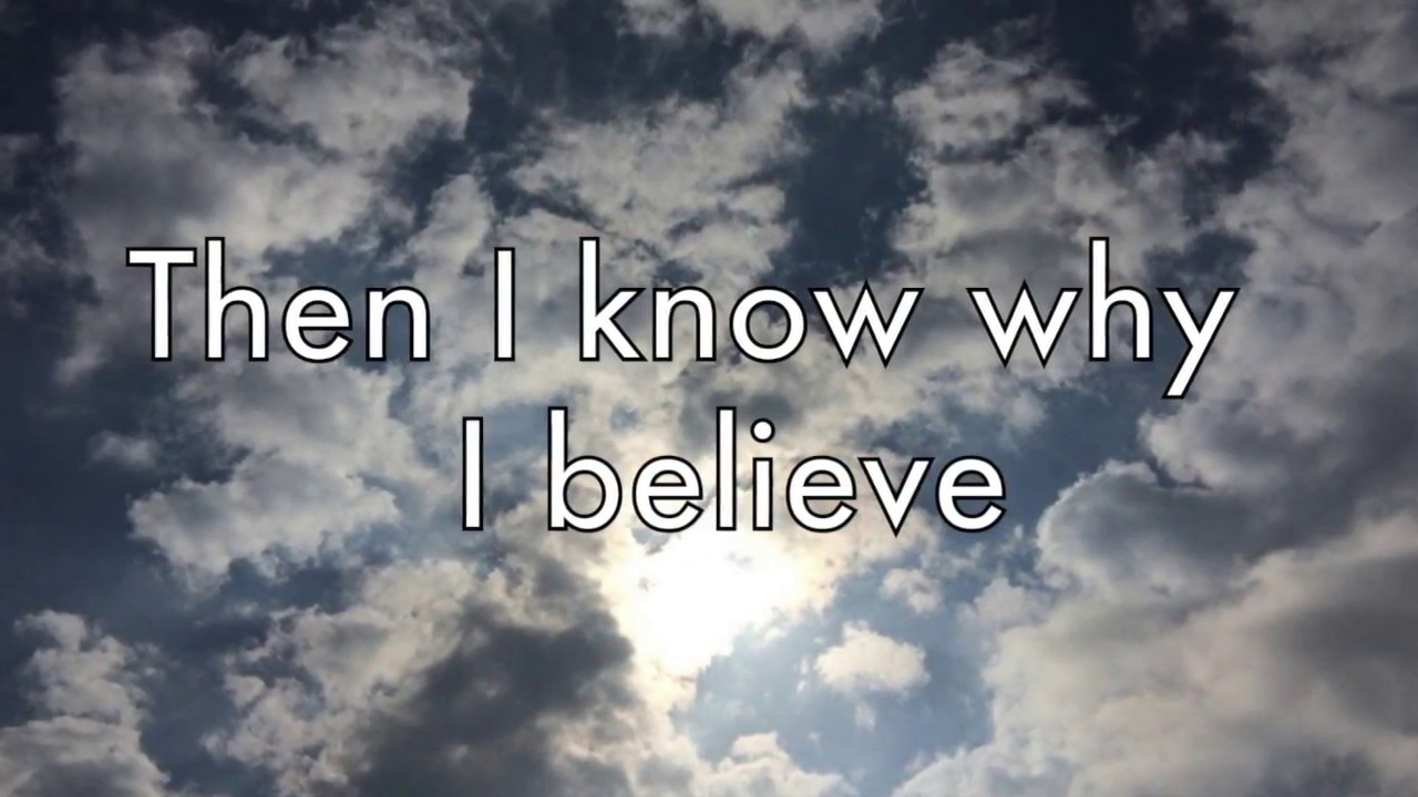 I Believe by Elvis Presley singalong with lyrics