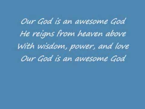 Awesome God - Rich Mullins w/ Lyrics