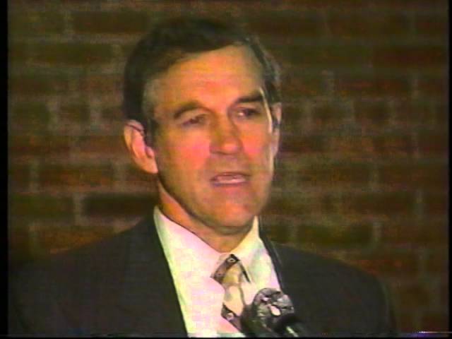 Libertarian Candidate for President, Ron Paul - Straight Talk, Unfiltered (1988)