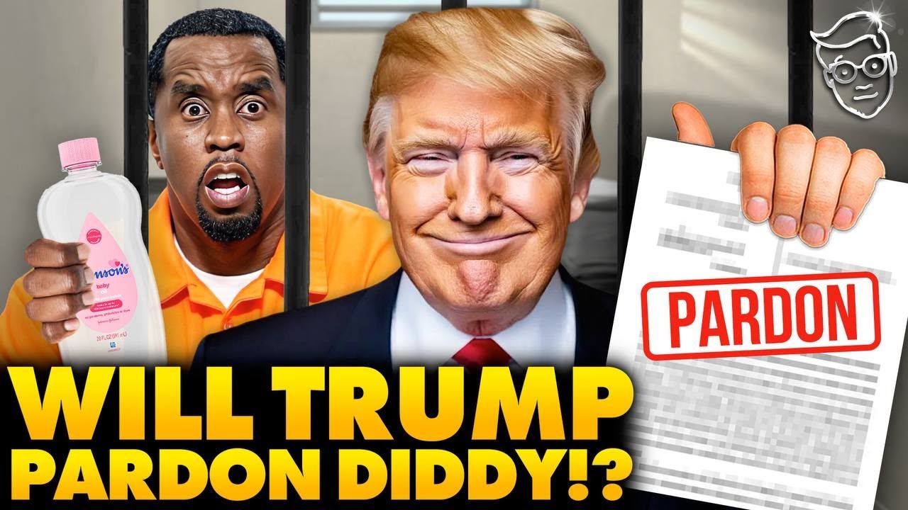Reporter Asks Trump if He Will Pardon DIDDY at the White House, His Answer Sends Internet into SHOCK
