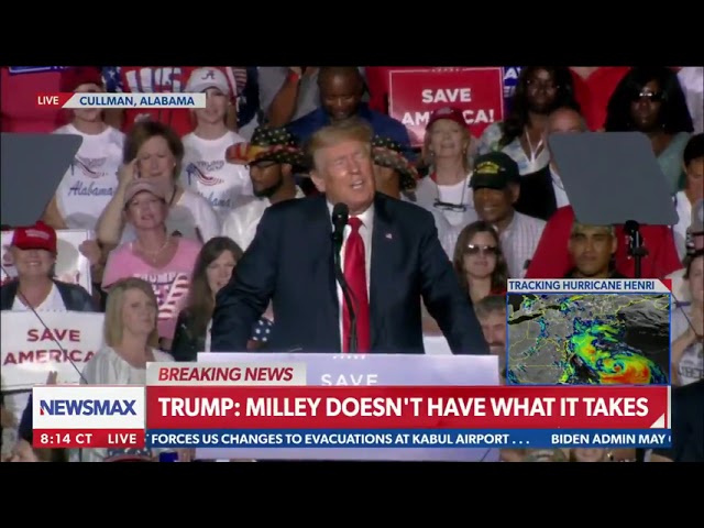 Trump Rally | "You know what woke means, it means you're a loser...everything woke turns to Shit."