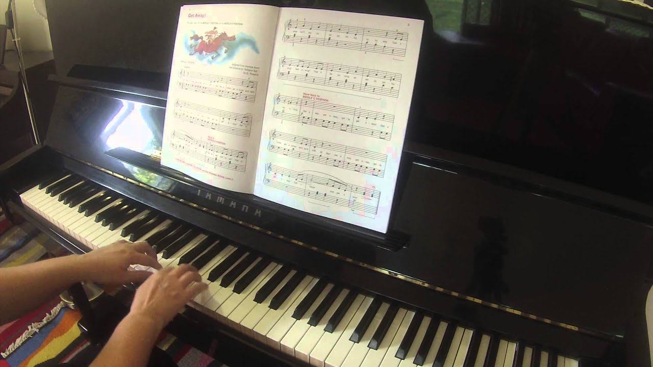 Get Away! by Rossini  |  Alfred's Basic Piano Library lesson book level 2