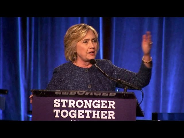Hillary Clinton says half of Trump's supporters are in a "basket of deplorables"
