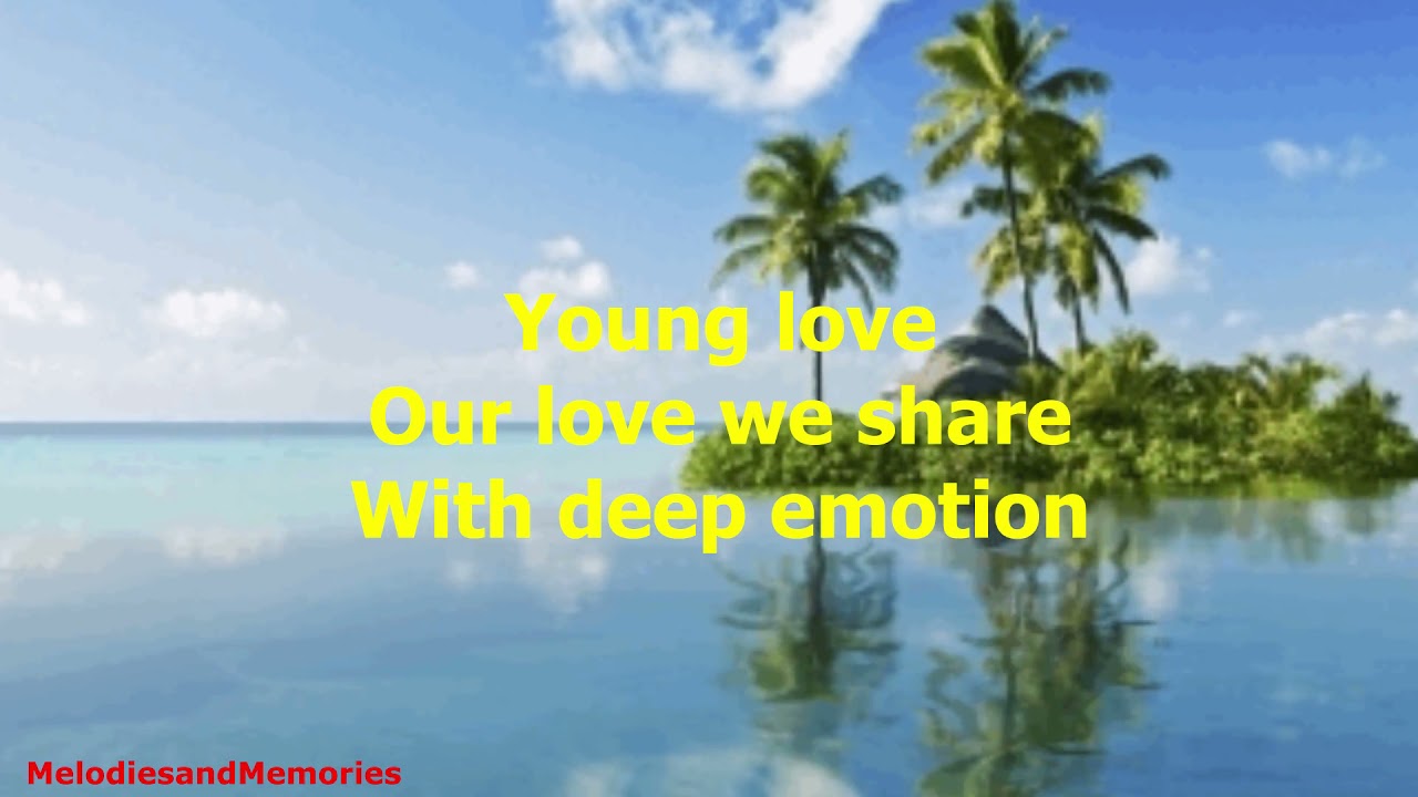 Young Love by Sonny James - 1957 (with lyrics)