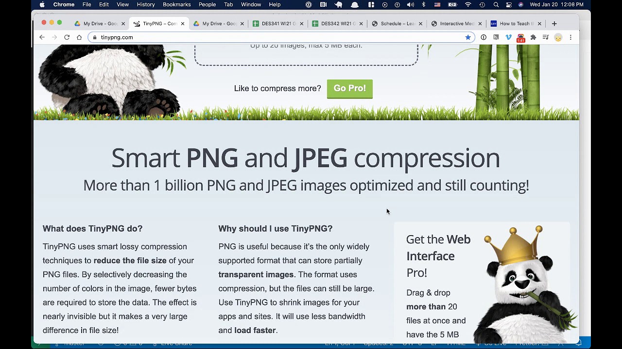 Using TinyPNG – Compress PNG images while preserving transparency