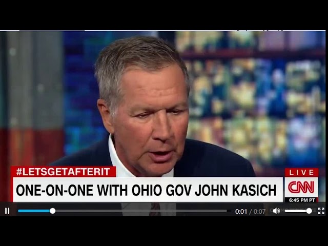 CNN - Kasich Saying John McCain Was Put to Death