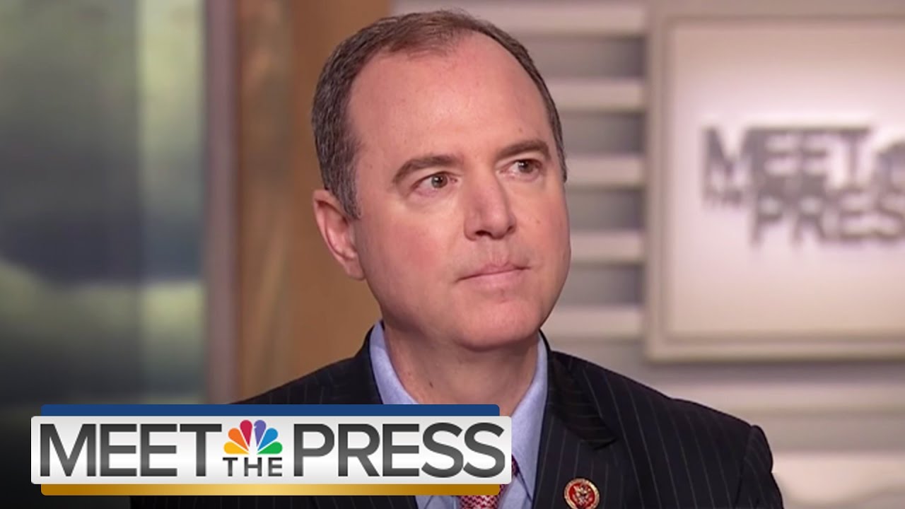 Rep. Schiff: Trump-Russia Ties: 'Circumstantial Evidence Of Collusion' | Meet The Press | NBC News