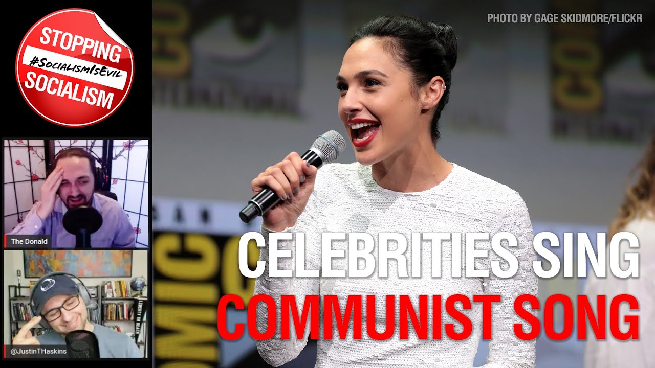 Hollywood Celebs Sing Communist Anthem