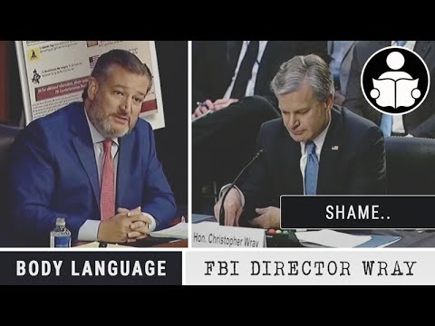 Body Language: Ted Cruz, FBI Director Christopher Wray