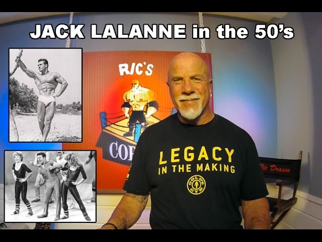 JACK LALANNE 50'S TV HIs beginning in Bodybuilding