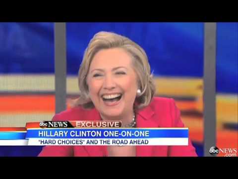 The Comprehensive Supercut of Hillary Clinton Laughing Awkwardly With Reporters