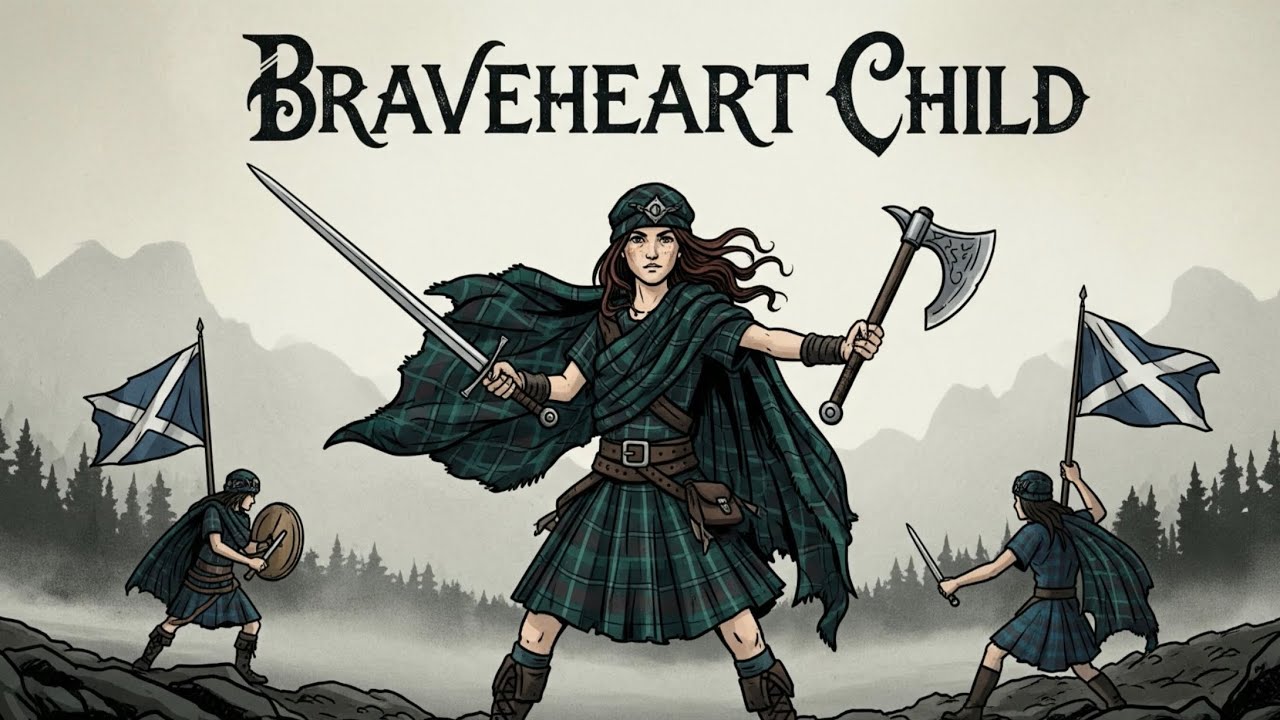 Braveheart Child - 🏴󠁧󠁢󠁳󠁣󠁴󠁿 Patriotic Rock 🏴󠁧󠁢󠁳󠁣󠁴󠁿 - Ulfhednar AImusic