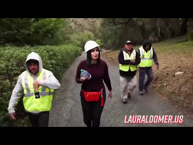 Laura Loomer and Illegal Aliens Seek Sanctuary At Nancy Pelosi’s Mansion