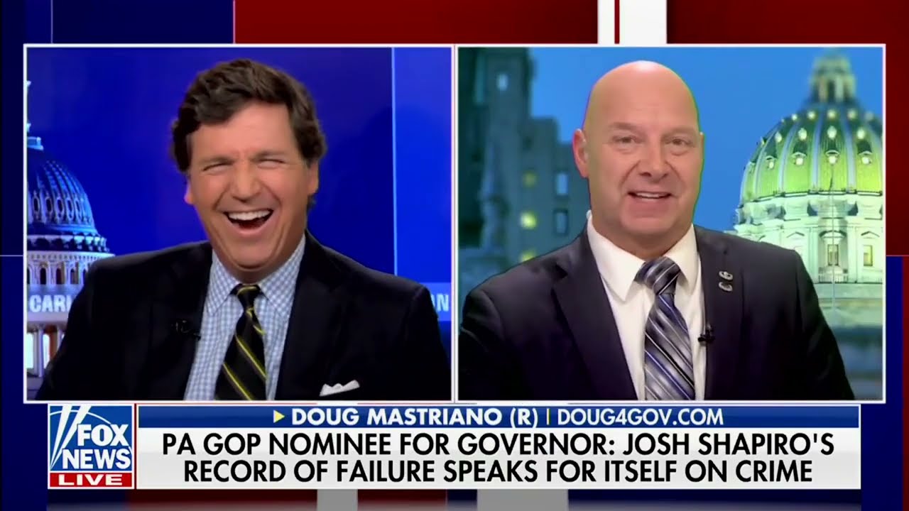 Mastriano on Fox News Channel Tucker Carlson Tonight 10/18/2022