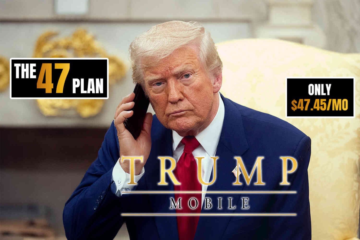 Not Satire: Trump Organization Announces New Mobile Phone Service
