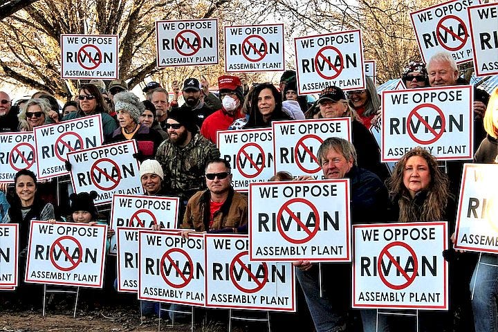 Kandiss Taylor Fights Rivian’s Plans to Install 2,000 Acre Warehouse