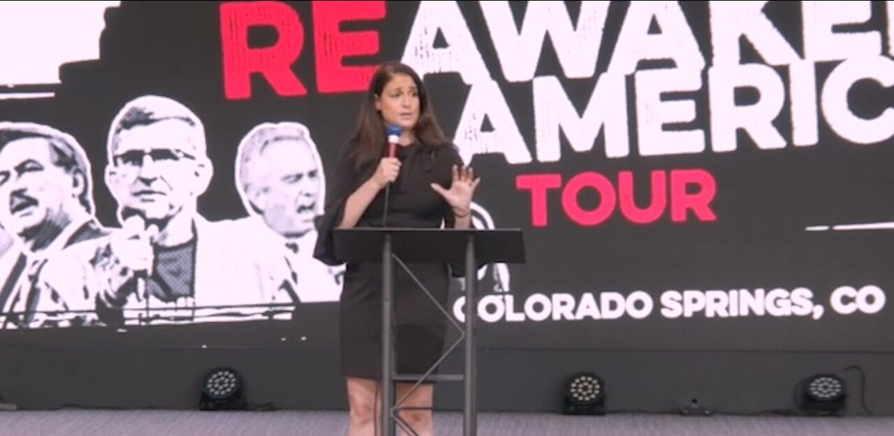 Mel K Addresses The Reawaken America Tour In Colorado Springs, Colorado 9-24-21